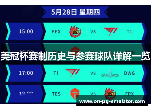 美冠杯赛制历史与参赛球队详解一览 美冠杯赛制历史与参赛球队详解一览
